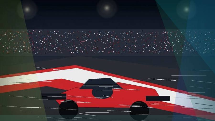 F1赛事配图：安全车重启后的轮胎窗口